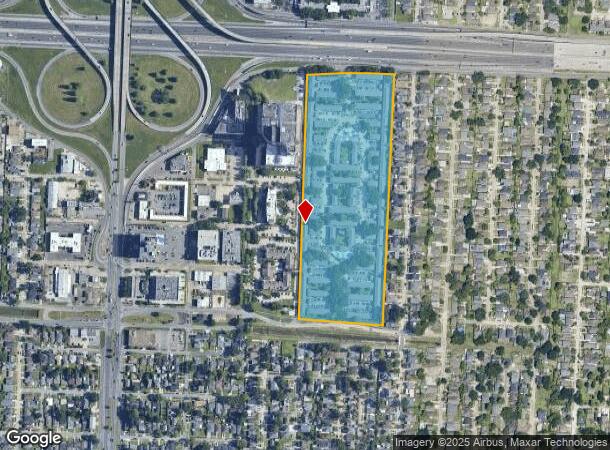 2500 S I 10 Service Rd E, Metairie, LA Parcel Map