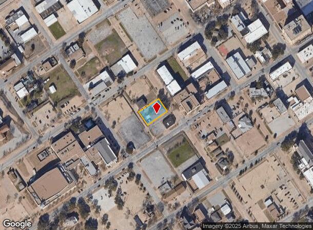  808 Austin St, Wichita Falls, TX Parcel Map