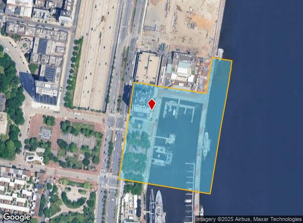 201L S Columbus Blvd, Philadelphia, PA Parcel Map