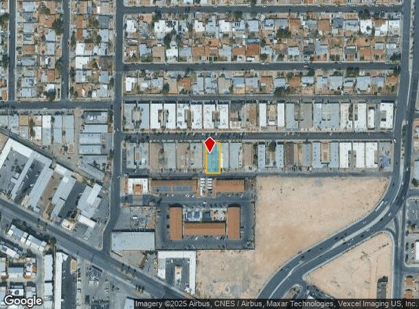 2204 Sunrise Ave, Las Vegas, NV Parcel Map