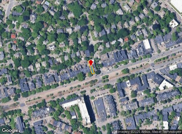 1712 Beacon St, Brookline, MA Parcel Map