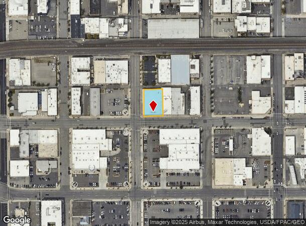  1126 W 2Nd Ave, Spokane, WA Parcel Map