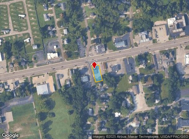  2204 E Prospect Rd, Ashtabula, OH Parcel Map