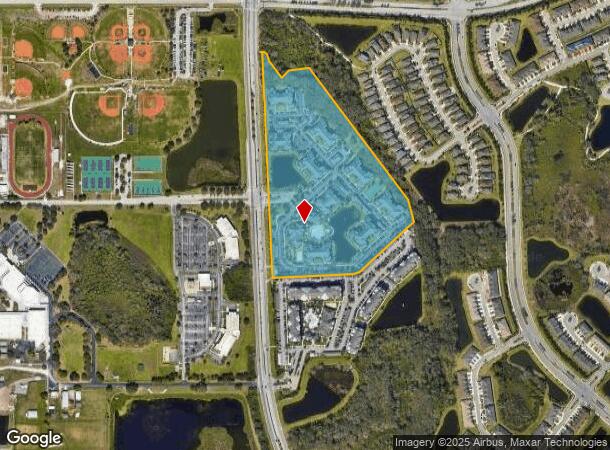 11140 Lost Creek Ter, Bradenton, FL Parcel Map