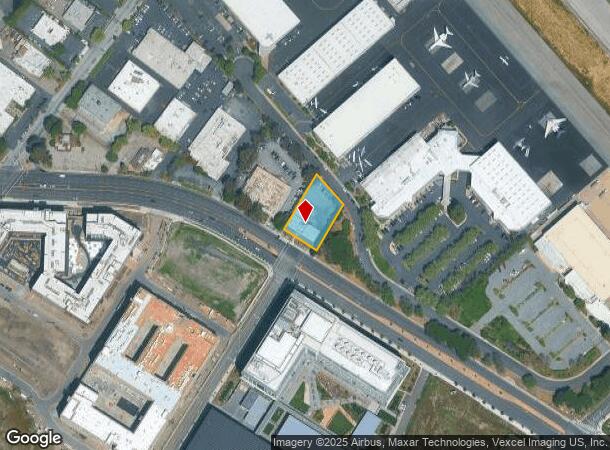  1180 Coleman Ave, San Jose, CA Parcel Map