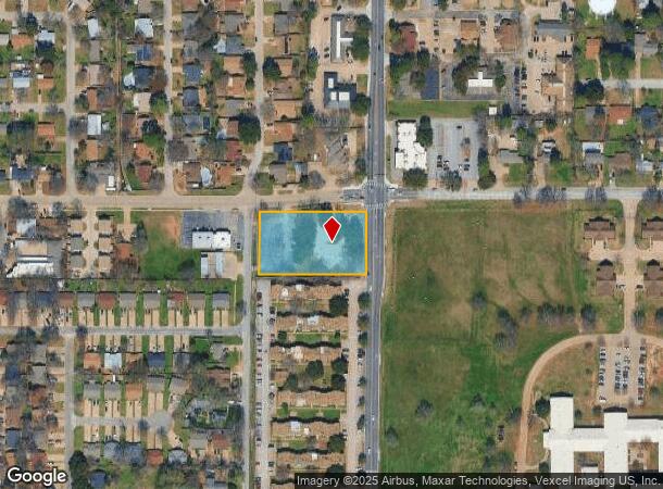  696 N Fielder Rd, Arlington, TX Parcel Map