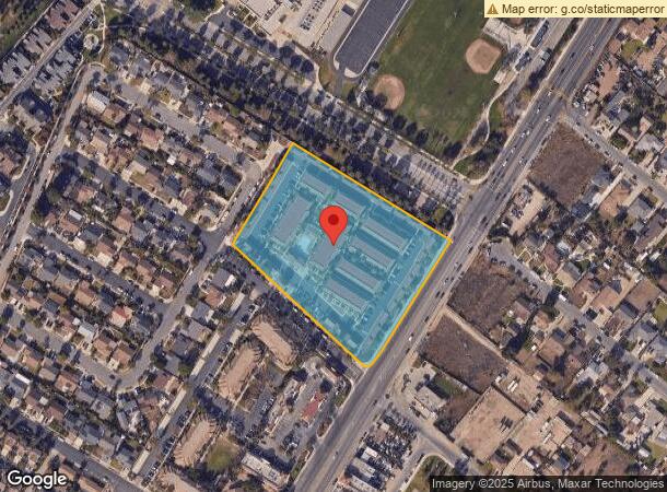  121 W Collins St, Oxnard, CA Parcel Map