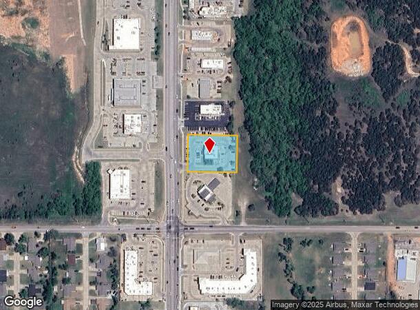  4603 N Kickapoo Ave, Shawnee, OK Parcel Map