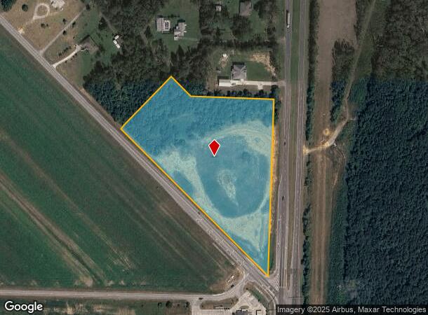 Pensacola Blvd, Molino, FL Parcel Map