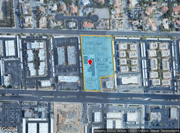  7980 W Sahara Ave, Las Vegas, NV Parcel Map