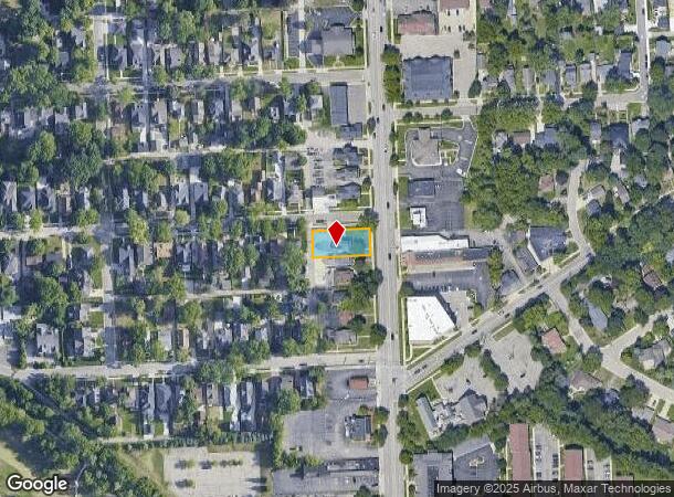  827 N Main St, Rochester, MI Parcel Map