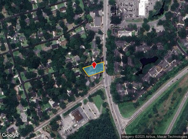 1707 Mcleod Ave, Charleston, SC Parcel Map