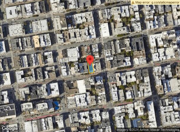  822 Geary St, San Francisco, CA Parcel Map