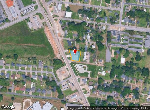  1332 N University Ave, Lafayette, LA Parcel Map