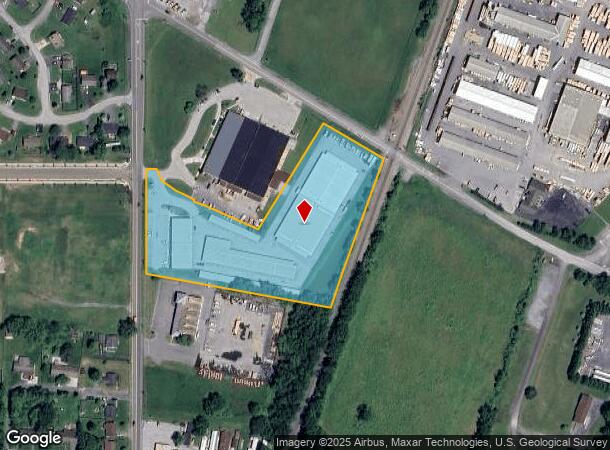 1186 N Mildred St, Charles Town, WV Parcel Map