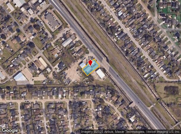  2604 Houston Blvd, South Houston, TX Parcel Map