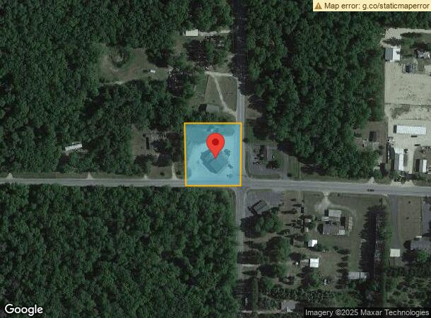  6016 W 10 1/2 Mile Rd, Irons, MI Parcel Map