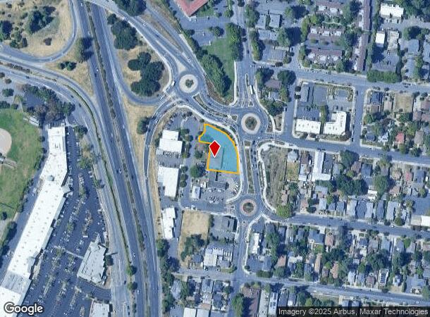  951 California Blvd, Napa, CA Parcel Map