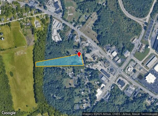 43 Baptist St, Swansea, MA Parcel Map