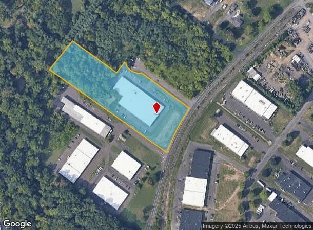  1808 Mearns Rd, Warminster, PA Parcel Map