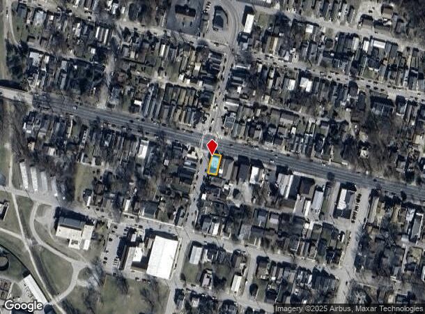 845 W Main St, Madison, IN Parcel Map