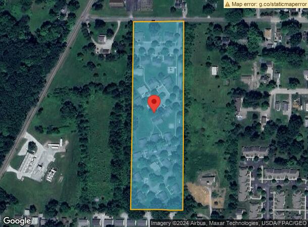  1133 Prospect St, Salem, OH Parcel Map