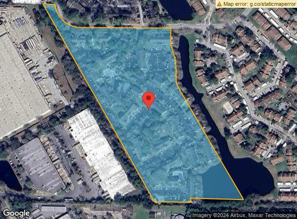  9480 Princeton Square Blvd S, Jacksonville, FL Parcel Map