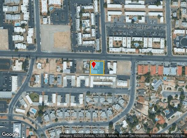  1509 E Harmon Ave, Las Vegas, NV Parcel Map