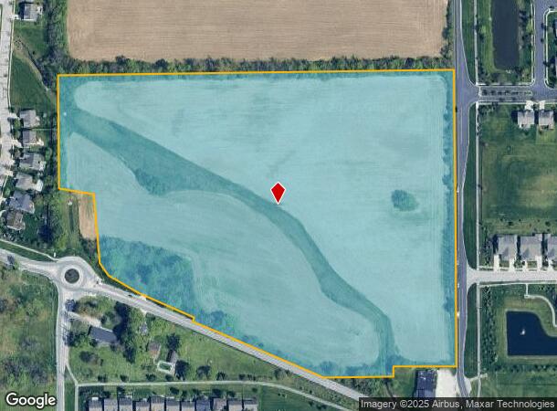 10610 Greenfield Ave, Noblesville, IN Parcel Map