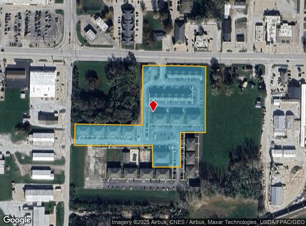  1505 W Jackson St, Macomb, IL Parcel Map