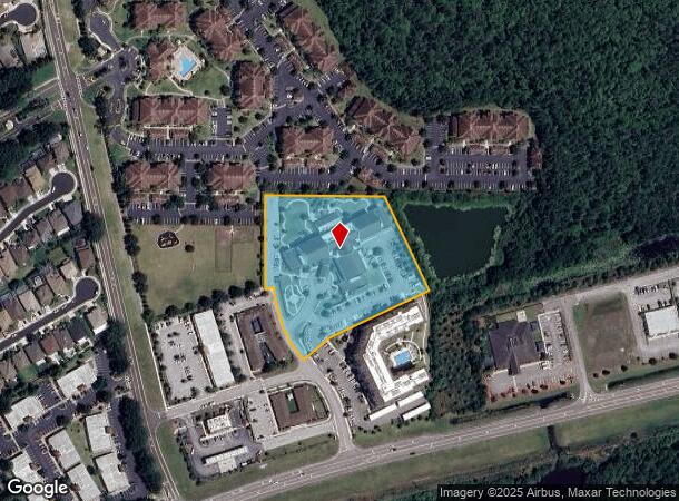  1960 Blue Fox Way, New Port Richey, FL Parcel Map