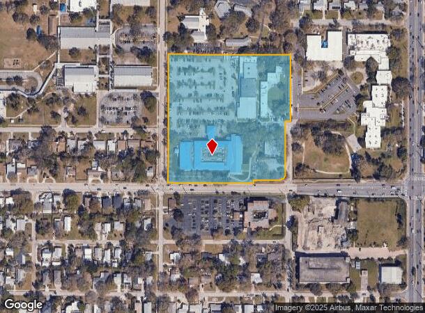  1075 S Euclid Ave, Sarasota, FL Parcel Map