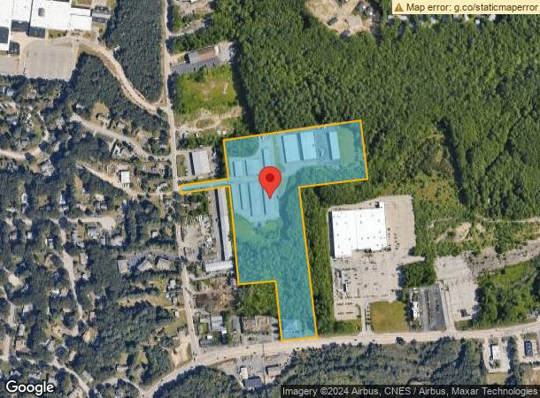  1185 Tiogue Ave, Coventry, RI Parcel Map