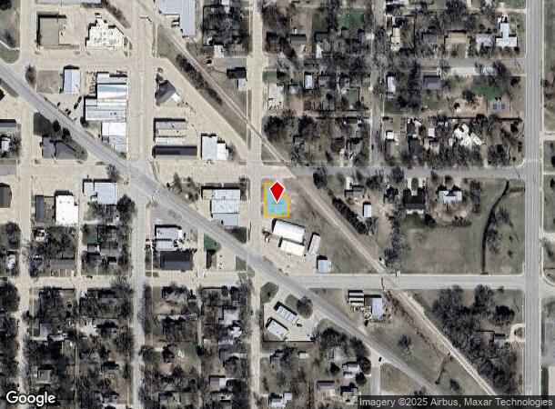 102 S Weaver St, Hesston, KS Parcel Map