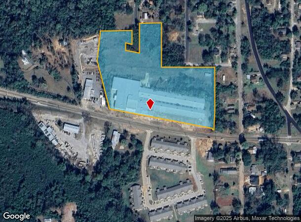 440 Frankston St, Jacksonville, TX Parcel Map