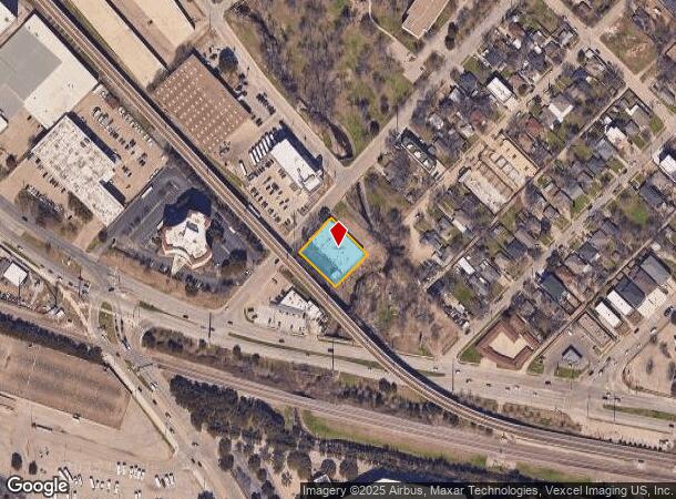  2016 Lucas Dr, Dallas, TX Parcel Map