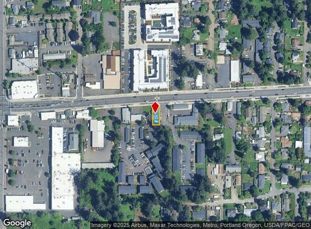  12520 Se Powell Blvd, Portland, OR Parcel Map