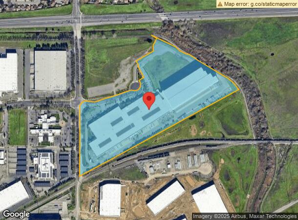  2001 Meyer Way, Fairfield, CA Parcel Map