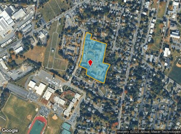  25 Westerlea Ave, Hightstown, NJ Parcel Map