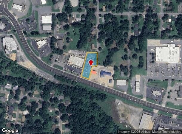  1550 W Beebe Capps Expy, Searcy, AR Parcel Map