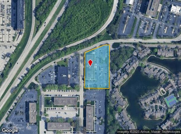  8465 Keystone Xing, Indianapolis, IN Parcel Map