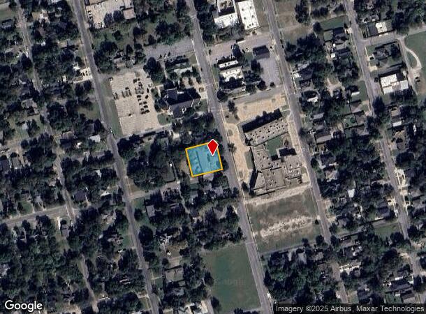  826 S Travis St, Sherman, TX Parcel Map