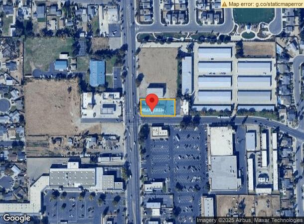  1242 N Main St, Manteca, CA Parcel Map