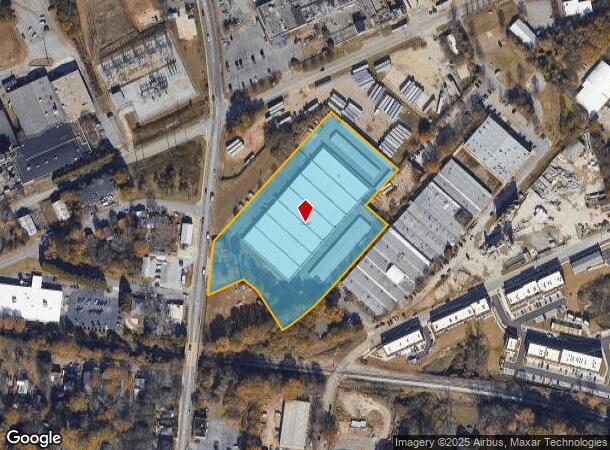 1150 N Chase St, Athens, GA Parcel Map