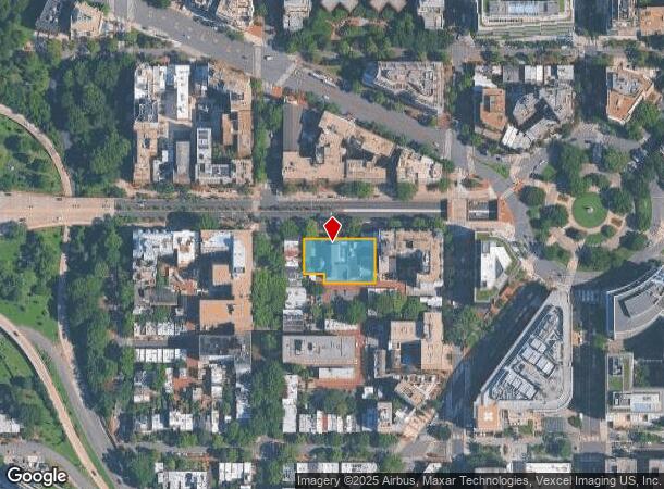  2430 K St Nw, Washington, DC Parcel Map