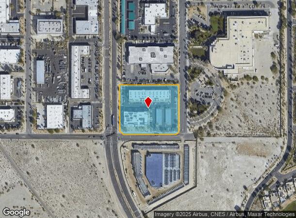  3700 E Tachevah Dr, Palm Springs, CA Parcel Map