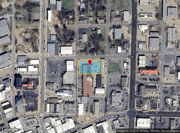 1052 Harrison St, Conway, AR Parcel Map