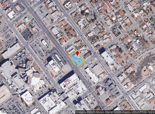  1900 N Mesa St, El Paso, TX Parcel Map