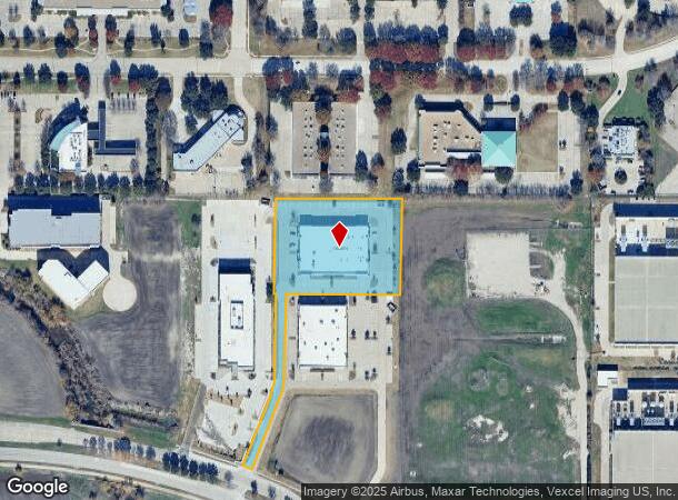  5633 W Spring Creek Pky, Plano, TX Parcel Map