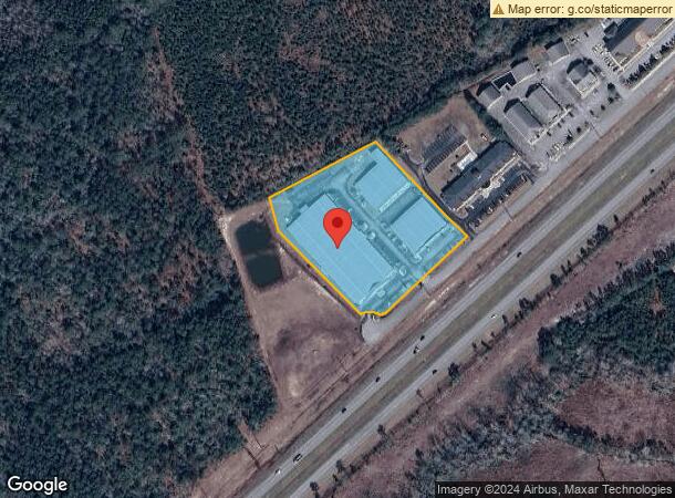  3680 Express Dr, Shallotte, NC Parcel Map